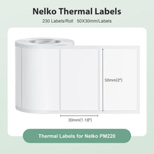 Load image into Gallery viewer, NELKO 2"×1.1" Thermal Paper 1 Roll for PM220
