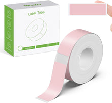 Load image into Gallery viewer, Nelko Genuine P21 Label Maker Tape, Adapted Label Print Paper, 14x40mm (0.55"x1.57"), Multipurpose of P21 Label Maker, 180 Tapes/Roll, 1 Roll, Pink