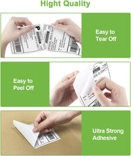 Load image into Gallery viewer, Nelko Genuine 4x6 Direct Thermal Shipping Label for PL70E Printer 220 Labels/1 Roll, Commercial Grade