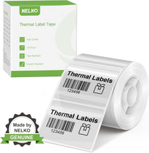 Load image into Gallery viewer, Nelko Labels for PM220, 1.57'' x 1.18'' (40x30mm) Thermal Sticker Label, 1 Roll of 230 Self-Adhesive Thermal Paper (White)