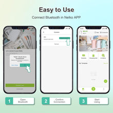 Load image into Gallery viewer, Nelko P21 Portable Bluetooth Label Printer,Blue