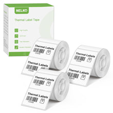 Load image into Gallery viewer, Nelko PM220 Label Maker, 1.57'' x 1.18'' (40x30mm) Thermal Sticker Label,, 3 Rolls of 230 Self-Adhesive Thermal Paper (White)