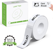 Load image into Gallery viewer, Nelko Genuine P21 Adapted Label Print Paper, 14x50mm (0.55"x1.97"), Multipurpose of P21 Label Maker, 180 Tapes/Roll, 1 Roll, White