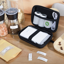 Load image into Gallery viewer, NELKO Case Compatible P21 Label Maker, Box with Mesh Pocket for Batteries Accessories (Case Only)