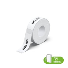 画像をギャラリービューアに読み込む, NELKO P21 対応ラベル印刷用紙、15x40mm (0.59"x1.57")、180 ラベル/ロール