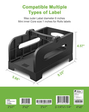 Load image into Gallery viewer, NELKO Label Holder, Thermal Label Holder for Rolls and Fan-Fold Labels,small