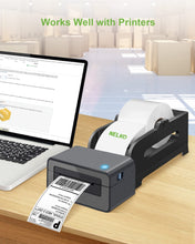 Load image into Gallery viewer, NELKO Label Holder, Thermal Label Holder for Rolls and Fan-Fold Labels,small