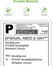 Load image into Gallery viewer, NELKO Thermal Direct Shipping Label (Pack of 500 4x6 Fan-Fold Labels)