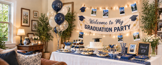 how to throw a graduation party at home: a easy and budget-friendly guide