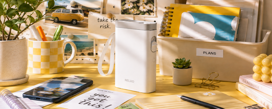 The Portable Label Printer for Home Organization
