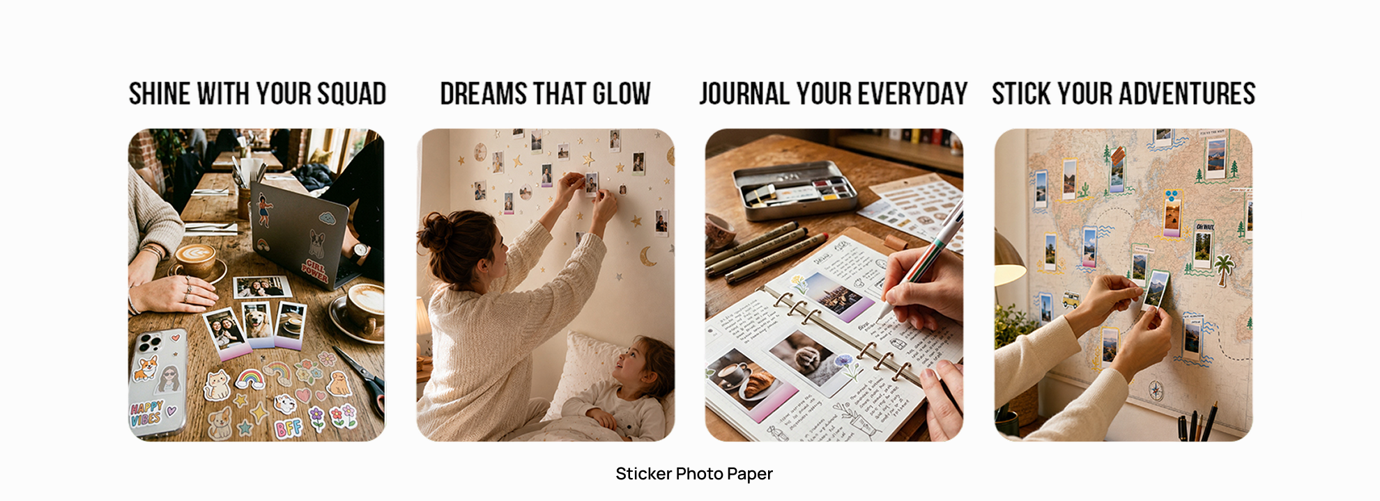 NELKO 2"×3" Magnetic Photo Paper for FLOW