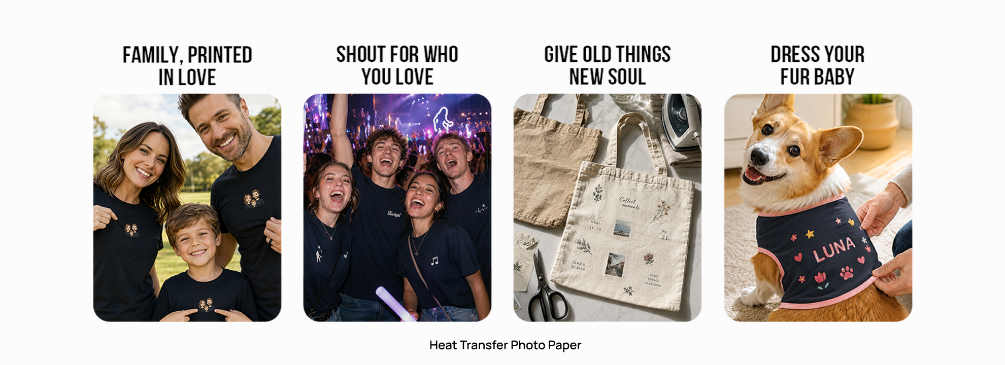 NELKO 2"×3" Heat Transfer Photo Paper for FLOW