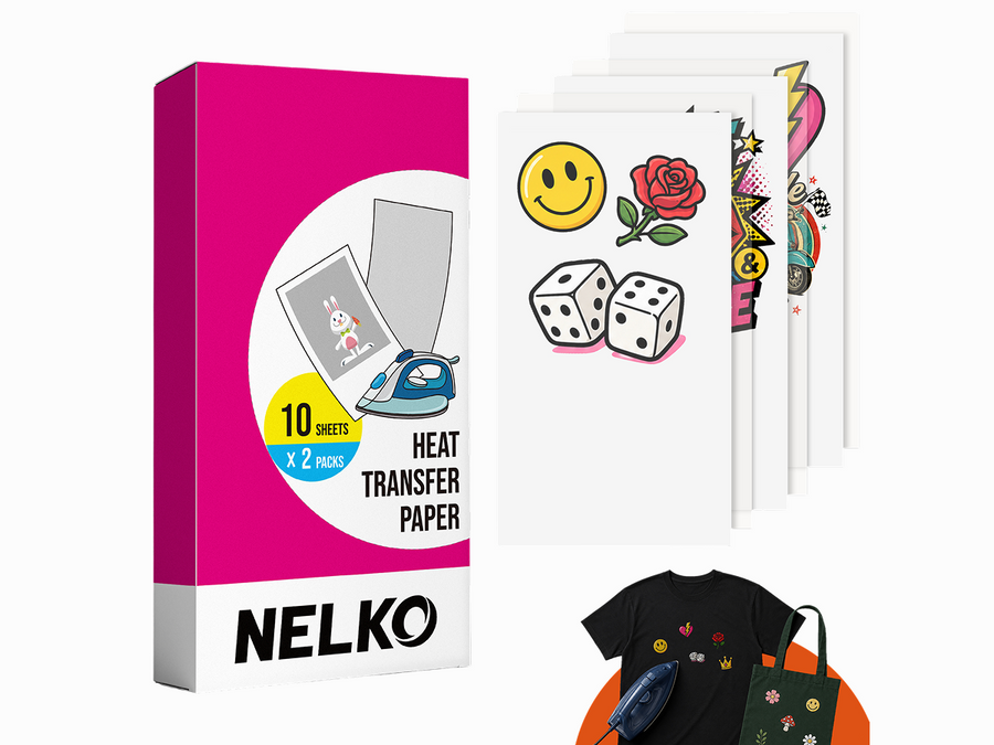 NELKO 2"×3" Heat Transfer Photo Paper for FLOW