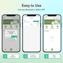 Load image into Gallery viewer, Nelko P21 Portable Bluetooth Label Printer,Green