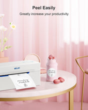 Load image into Gallery viewer, Nelko 2 Inch White Circle Thermal Stickers Labels 750 Labels/Roll