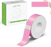 Load image into Gallery viewer, Nelko Genuine P21 Label Maker Tape, Adapted Label Print Paper, 14x40mm (0.55"x1.57"),  Multipurpose of P21 Label Maker, 180 Tapes/Roll, 1 Roll, Rose Red