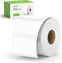 Lade das Bild in den Galerie-Viewer, NELKO 2 Zoll rosa Kreis-Thermoaufkleber-Etiketten 750 Etiketten/Rolle 