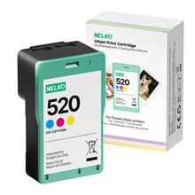 Load image into Gallery viewer, Nelko 520 Genuine Color High-Yield Ink Cartridges For PP01 Photo Printer,1 Pack
