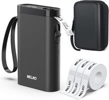 Load image into Gallery viewer, NELKO P21 Portable Bluetooth Label Printer Bundle