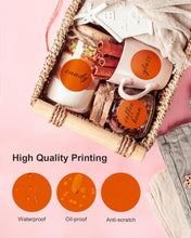 Load image into Gallery viewer, Nelko 2 Inch Orange Circle Thermal Stickers Labels 750 Labels/Roll