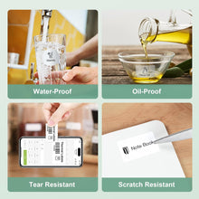 Load image into Gallery viewer, Nelko PM220 Label Maker, 1.57'' x 1.18'' (40x30mm) Thermal Sticker Label, 6 Roll of 230 Self-Adhesive Thermal Paper (White)