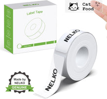Load image into Gallery viewer, Nelko Genuine P21 Label Maker Tape, Adapted Label Print Paper, 14x75mm (0.55"x2.95"), Multipurpose of P21 Label Maker, 180 Tapes/Roll, 1 Roll, Transparent