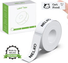 Load image into Gallery viewer, Nelko Genuine P21 Label Maker Tape, Adapted Label Print Paper, 14x75mm (0.55"x2.95")，Multipurpose of P21 Label Maker, 180 Tapes/Roll, 1 Roll, White