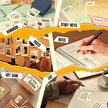 Load image into Gallery viewer, Nelko PM230 Bluetooth Sticker Printer – Portable Mini Sticker Maker with 3 Rolls Paper, Compatible with Phone &amp; Tablet, Multiple Templates, Blue