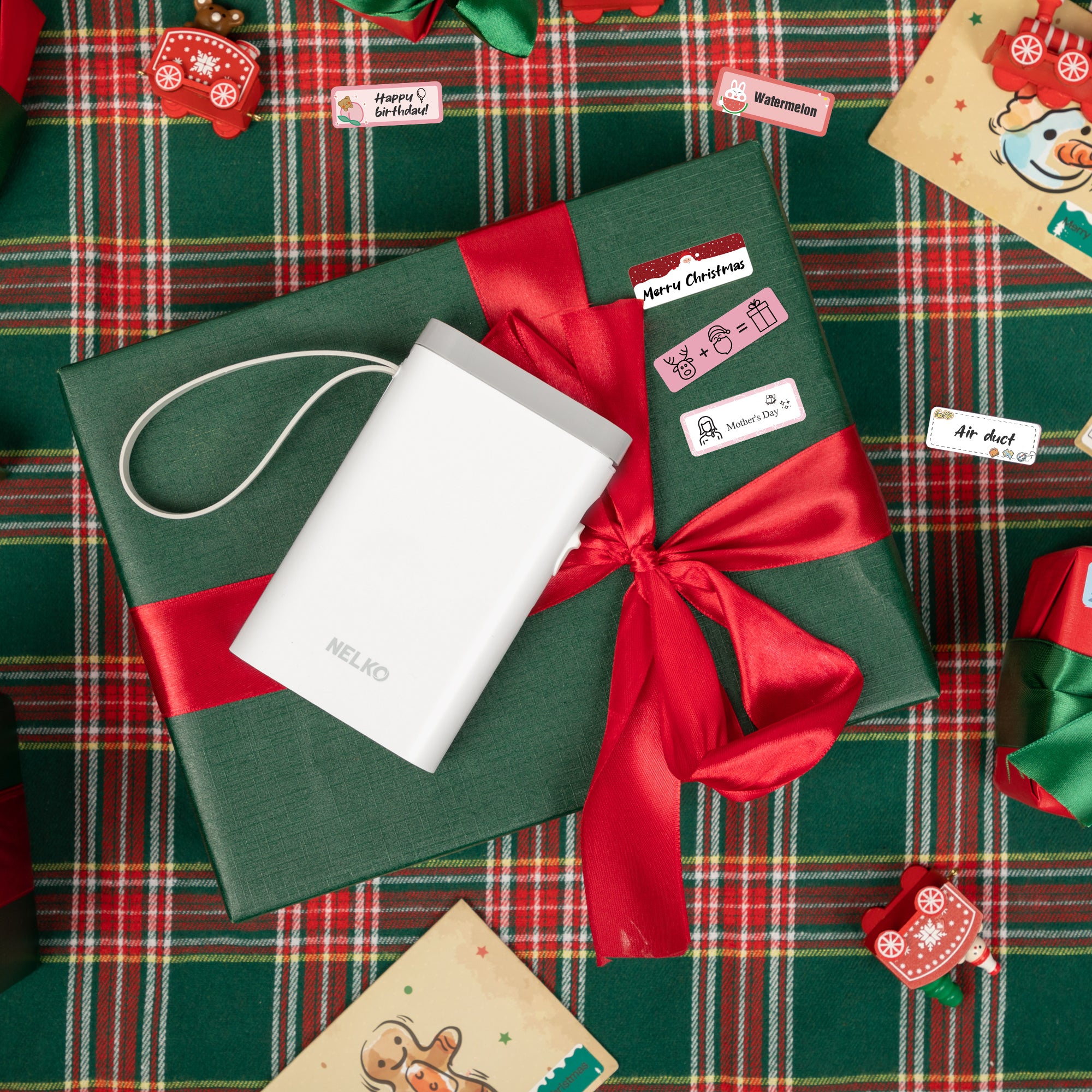 Nelko P21 Portable Bluetooth Label Printer