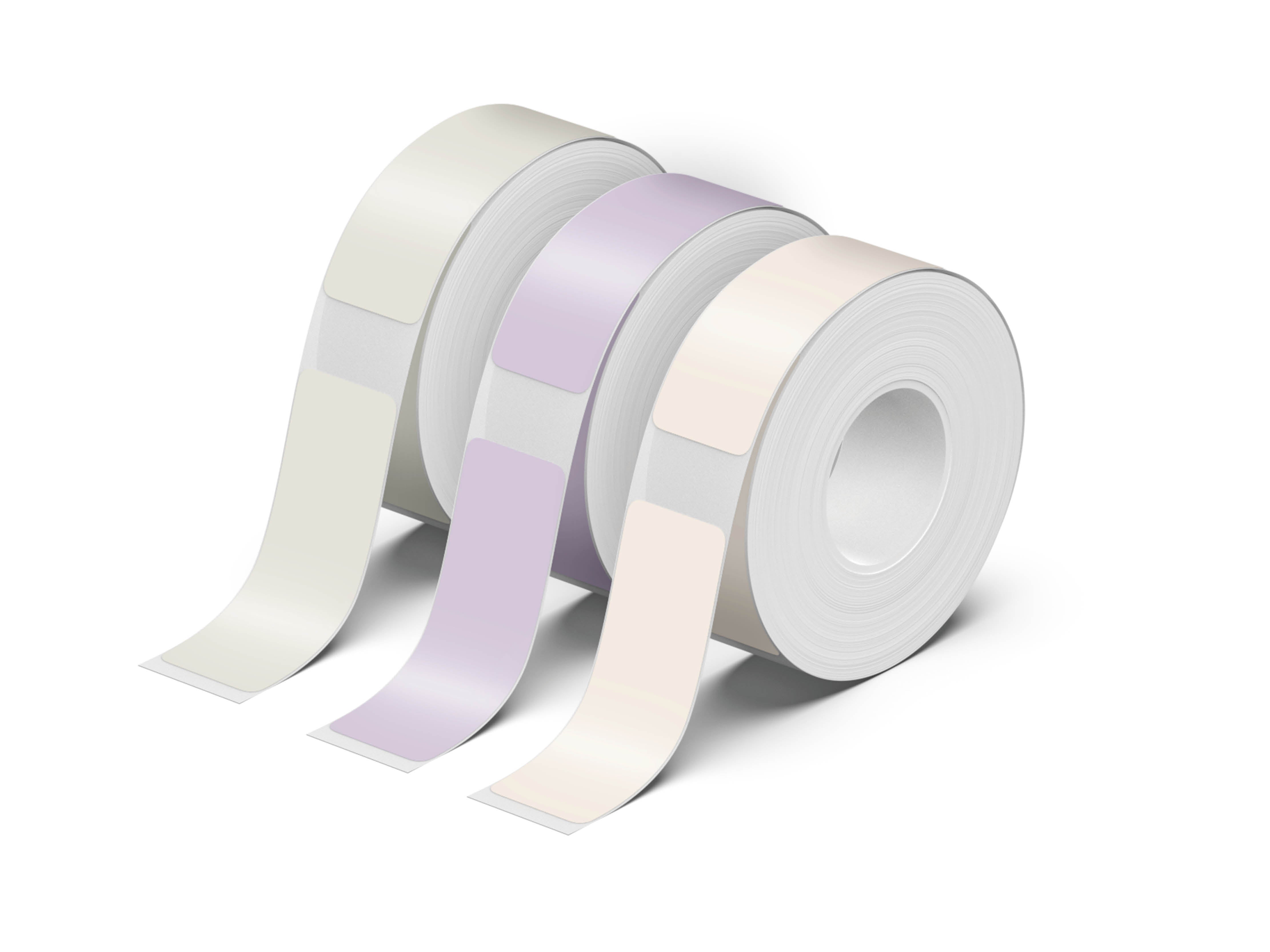 NELKO P21 Angepasstes Etikettendruckpapier, 14 x 40 mm (0,55 x 1,57 Zoll), 180 Bänder/Rolle, 3 Rollen 