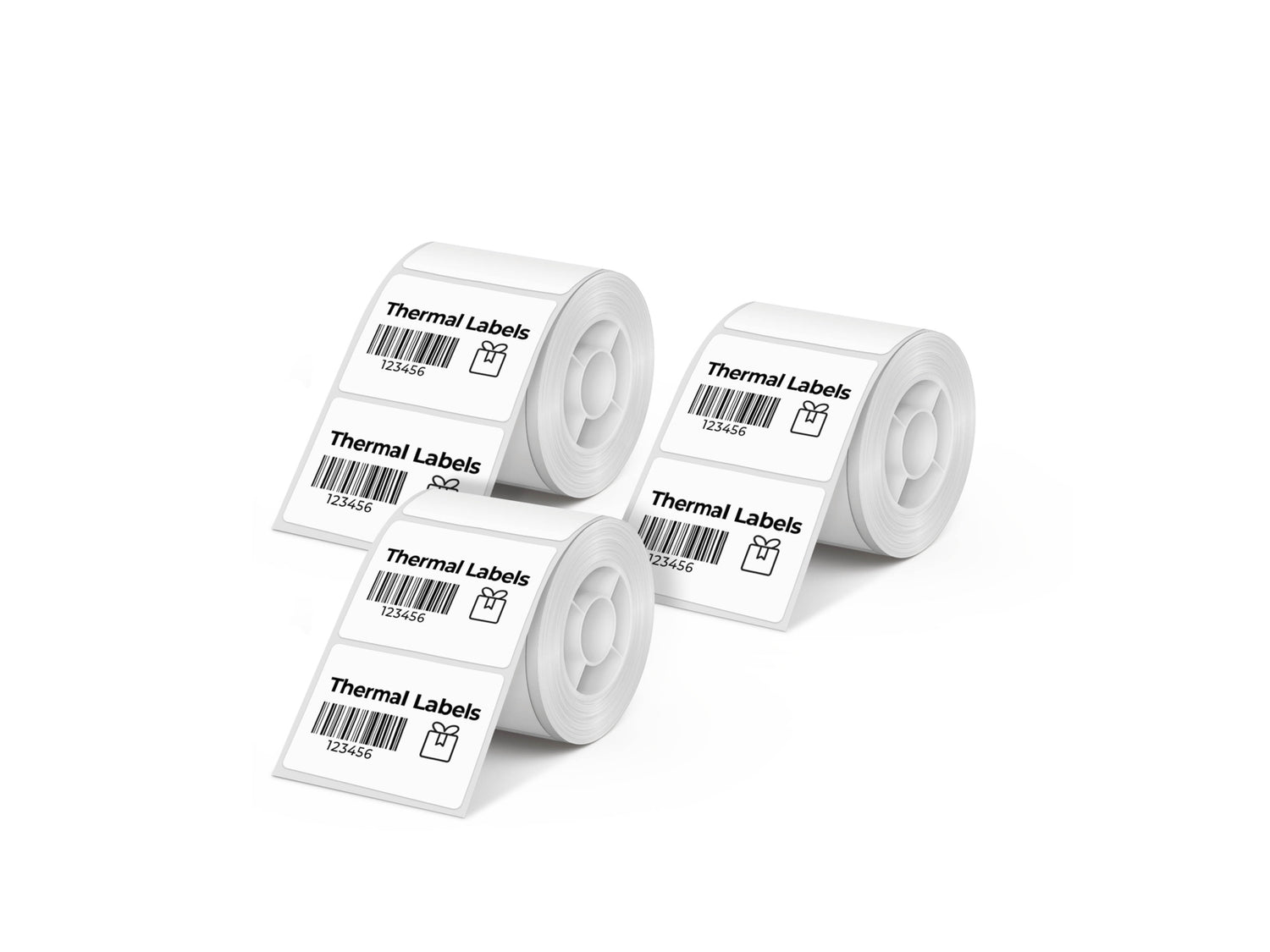 NELKO 1.5"×1.1" Thermal Paper 3 Rolls for PM220