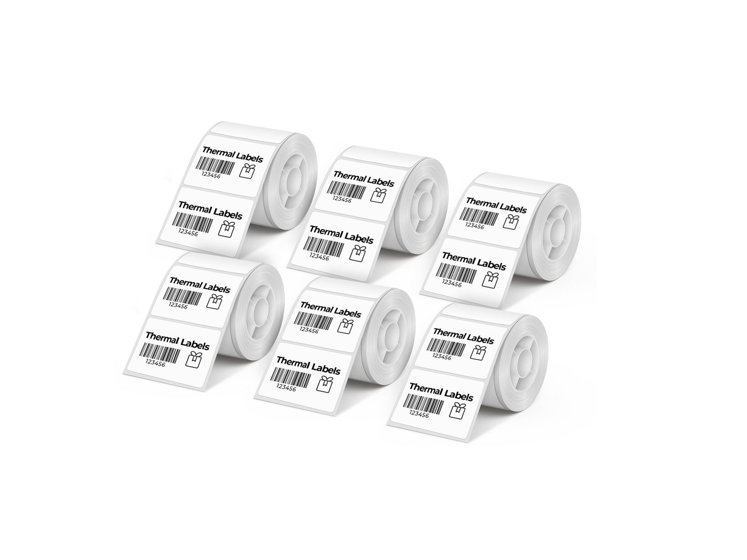 NELKO 1.5"×1.1" Thermal Paper 3 Rolls for PM220