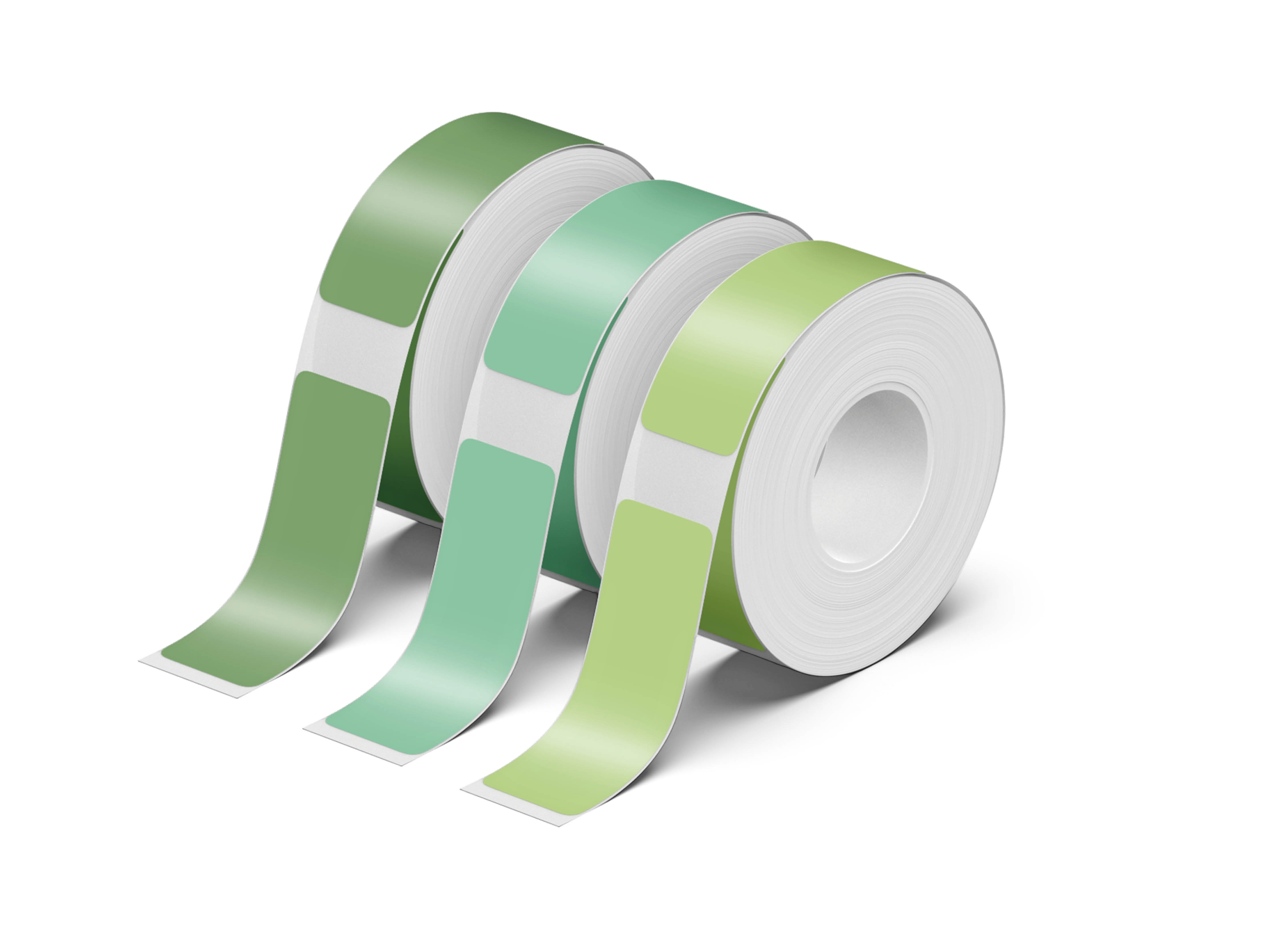 NELKO P21 Angepasstes Etikettendruckpapier, 14 x 40 mm (0,55 x 1,57 Zoll), 180 Bänder/Rolle, 3 Rollen 