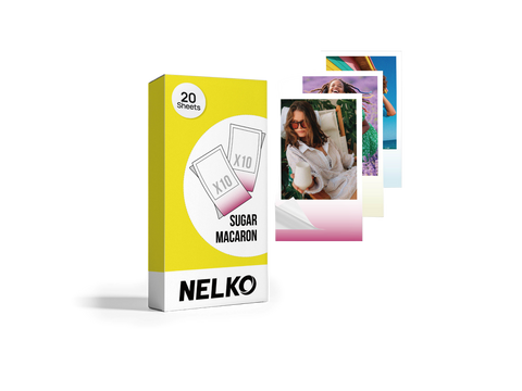 NELKO 2"×3" Photo Paper - Sugar Macaron Edition