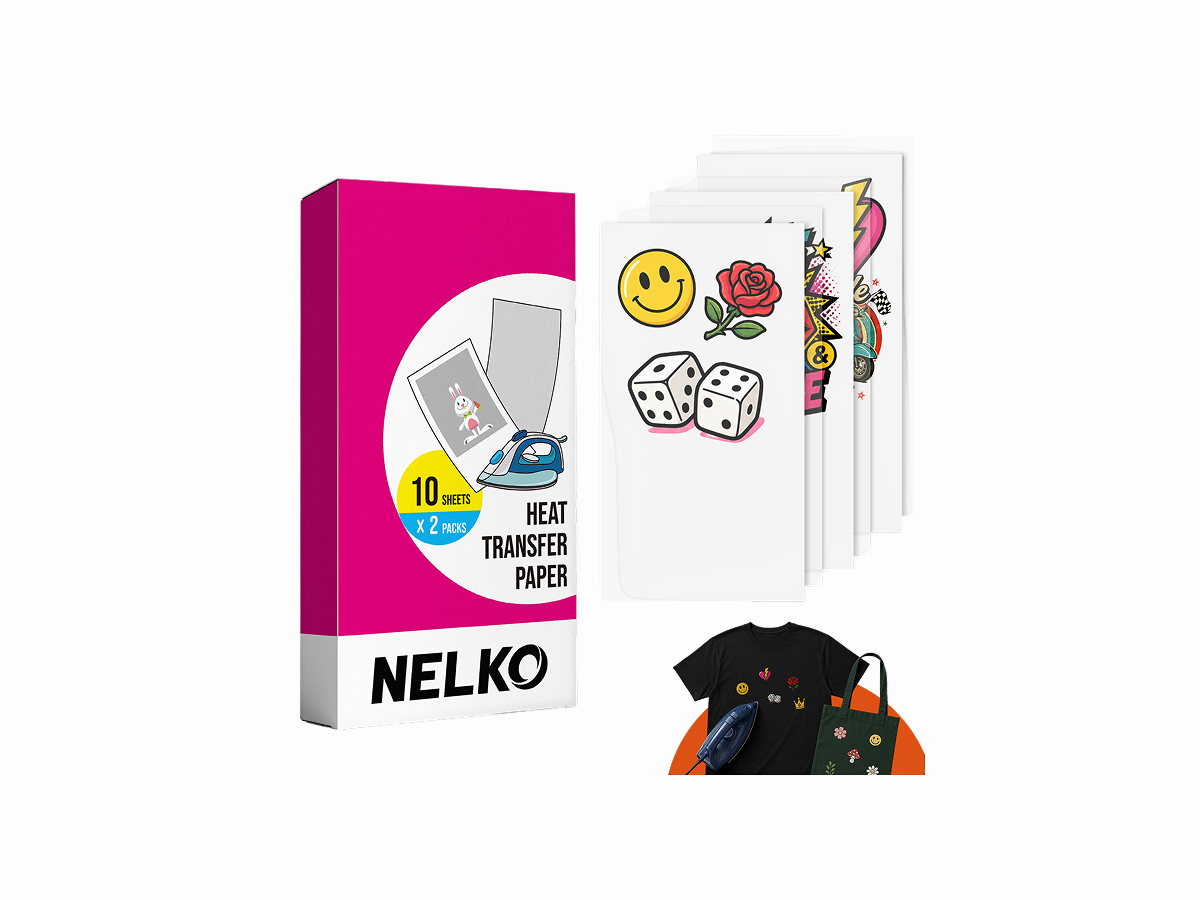 NELKO 2"×3" Heat Transfer Photo Paper for FLOW