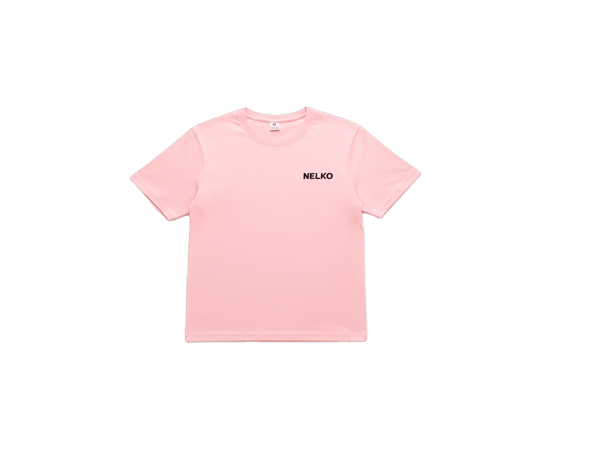 Nelko Lifestyle 011 Pink Essential Tee