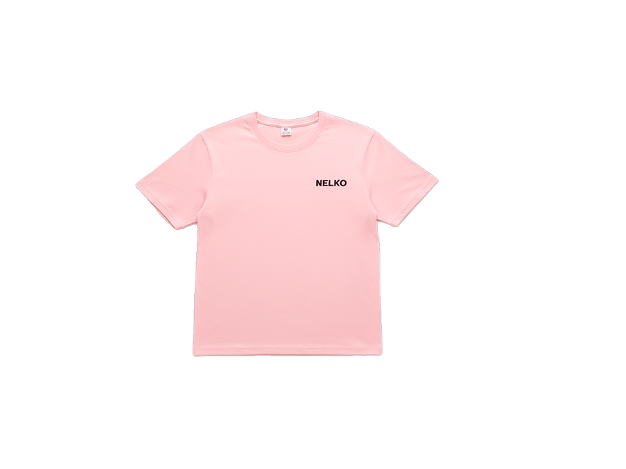 Nelko Lifestyle 011 Pink Essential Tee