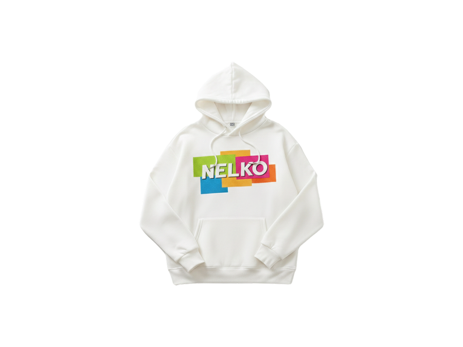 Nelko Lifestyle 010 Spectrum Block Hoodie