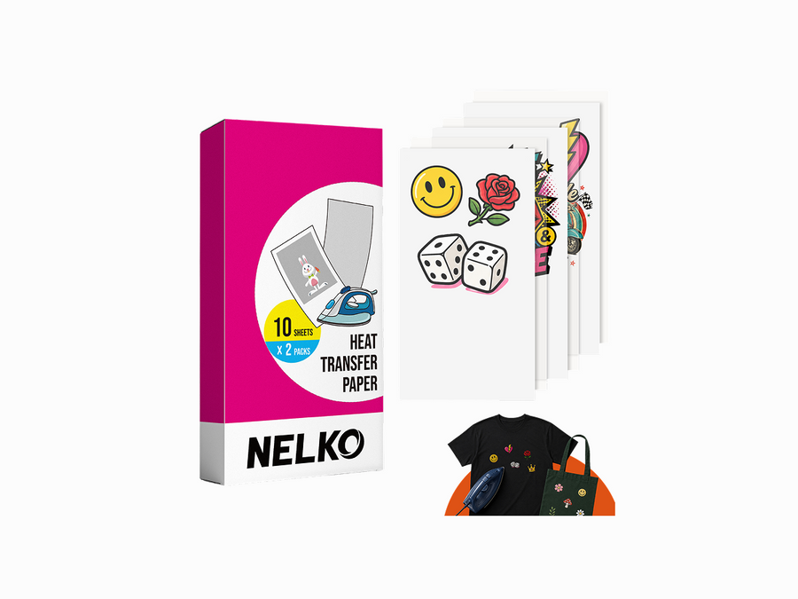 NELKO 2"×3" Heat Transfer Photo Paper for FLOW