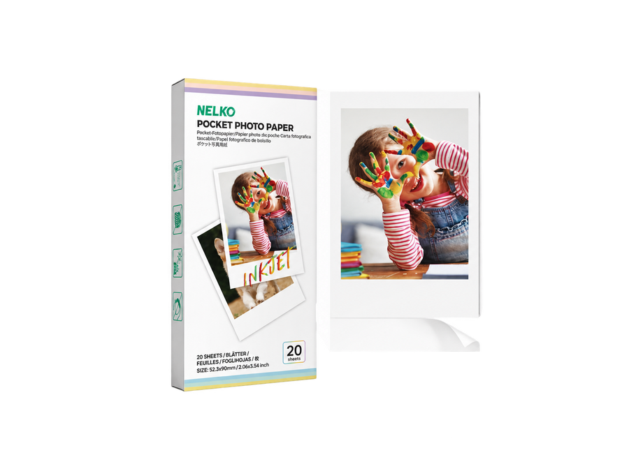 NELKO 2"×3" Sticker Photo Paper