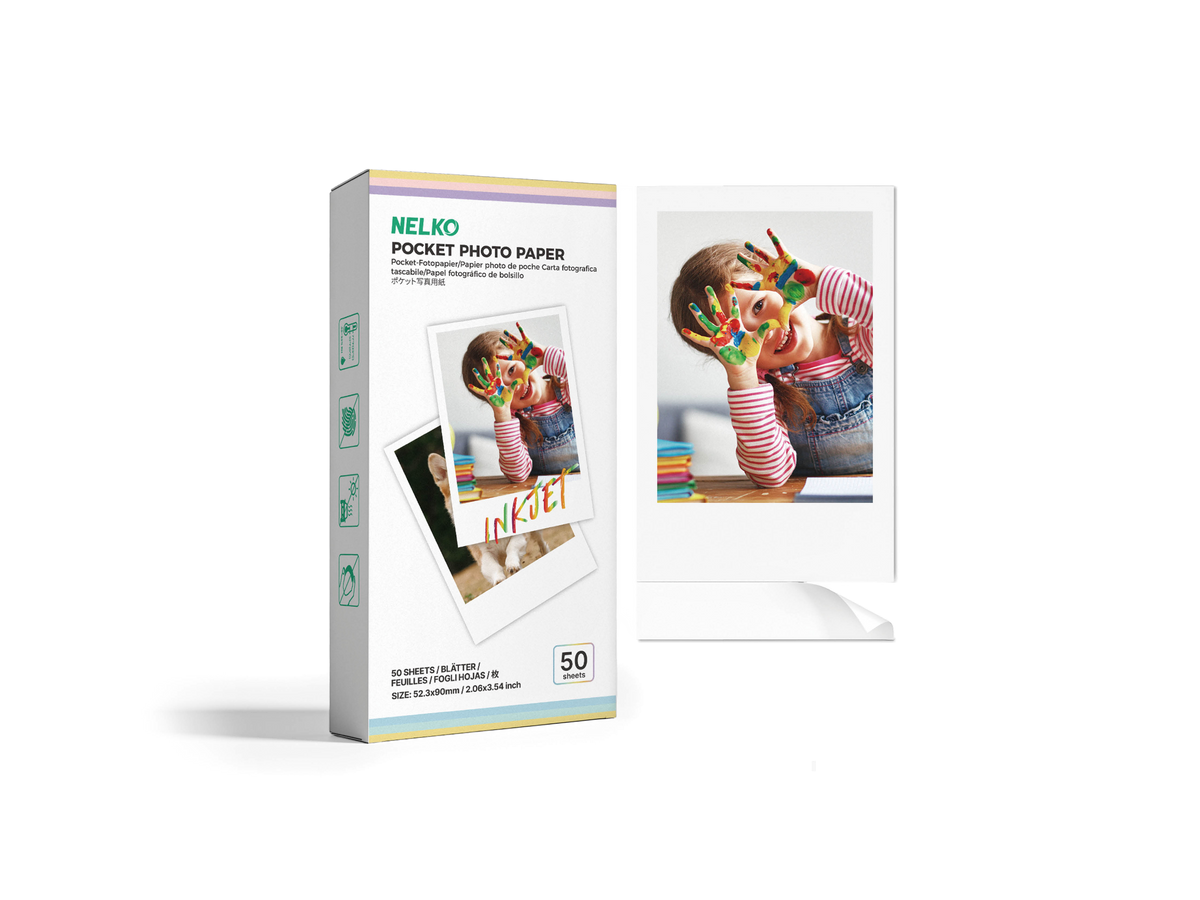 NELKO 2"×3" Sticker Photo Paper