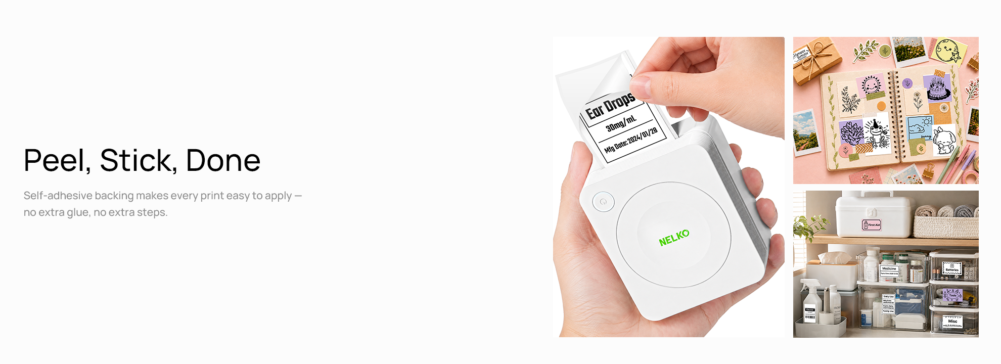 NELKO PM230 Bluetooth Sticker Printer