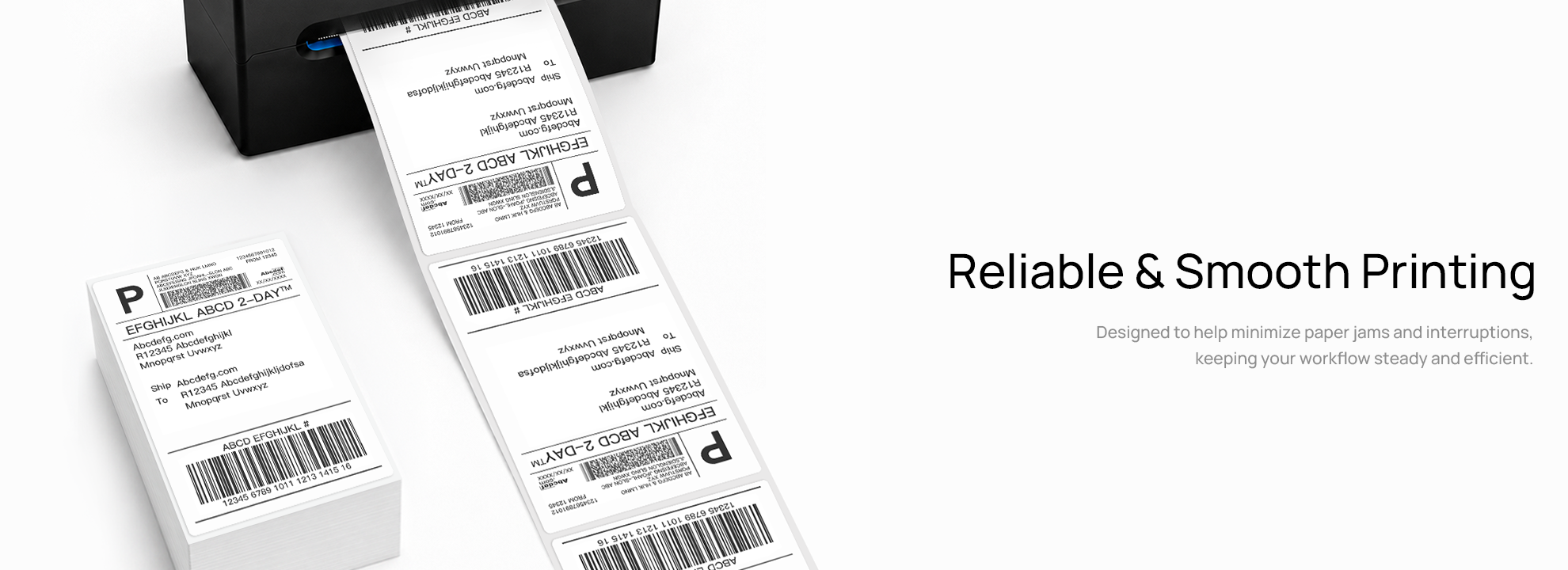 NELKO PL70E Bluetooth Thermal Shipping Label Printer