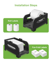 Load image into Gallery viewer, NELKO Label Holder, Thermal Label Holder for Rolls and Fan-Fold Labels,small