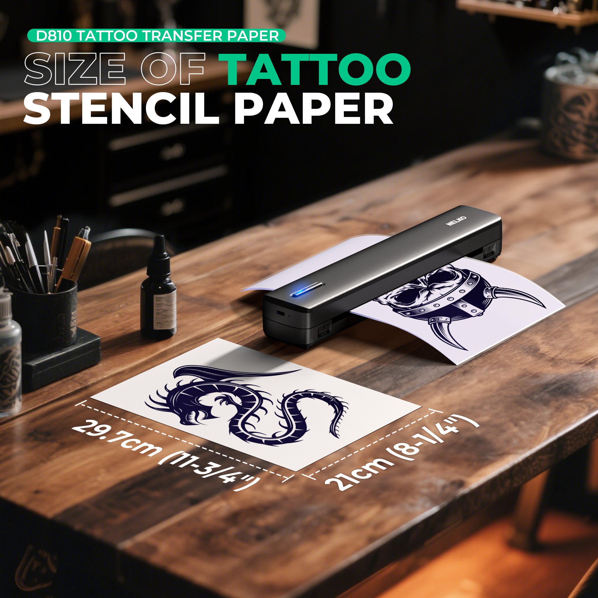 Nelko Tattoo Transfer Paper For D810 Tattoo Printer